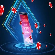 Giao diện chơi jackpot trên điện thoại di động với màn hình bắt mắt và thao tác dễ dàng